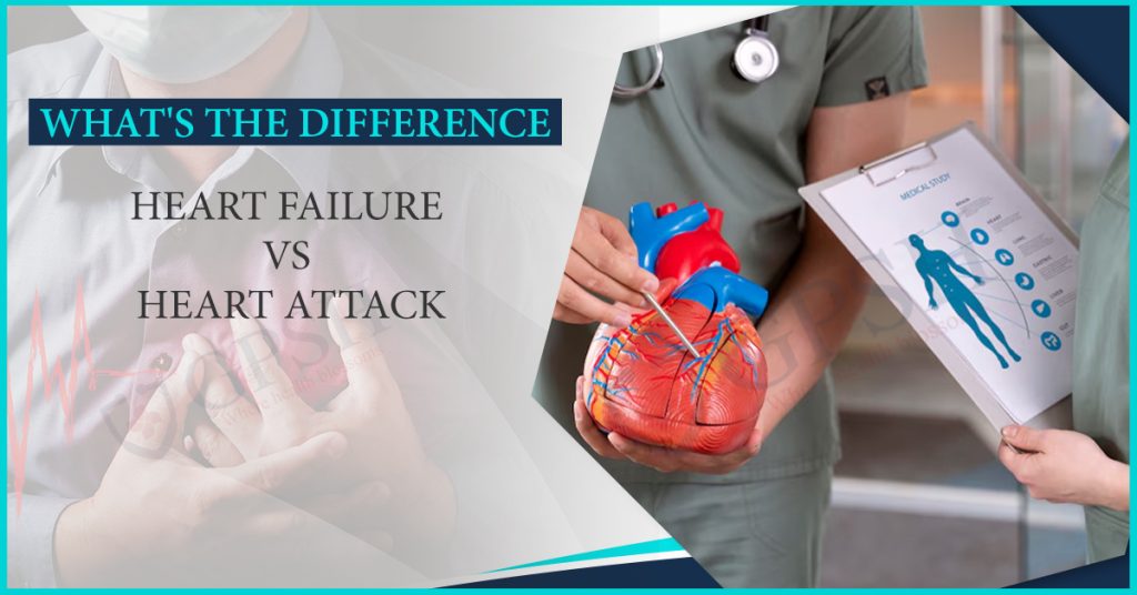 Heart Failure vs Heart attack what's the difference