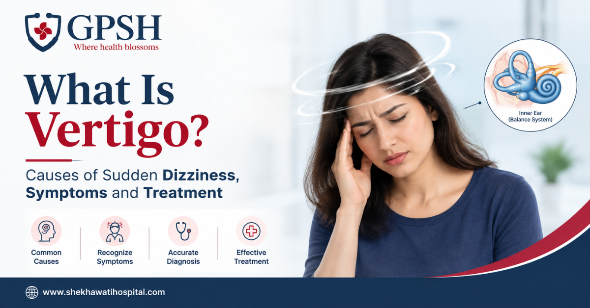 What Is Vertigo? Causes of Sudden Dizziness, Symptoms and Treatment